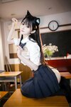 [Cosplay] 桜井宁宁 - 失眠冲剂 JK猫耳