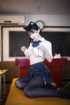 [Cosplay] 桜井宁宁 - 失眠冲剂 JK猫耳