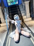 [Cosplay] 鬼马少女阿薰kaOri - 2B白花嫁
