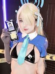 [Cosplay] Puy Puy 濑明日奈 Asuna Police