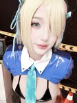 [Cosplay] Puy Puy 濑明日奈 Asuna Police