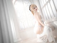 [Cosplay] 鬼马少女阿薰kaOri - FGO 白Saber