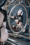 [Cosplay] 鬼马少女阿薰kaOri - 2B黑花嫁