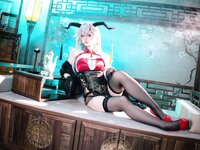 [Cosplay] 屿鱼 - 碧蓝航线 埃吉尔旗袍