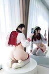 [Cosplay] 皮皮奶可可爱了啦 - JK红书包