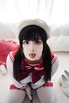 [Cosplay] 皮皮奶可可爱了啦 - JK红书包