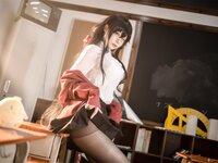 [Cosplay] 安食Ajiki - 碧蓝航线 大凤 JK