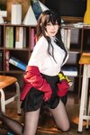 [Cosplay] 安食Ajiki - 碧蓝航线 大凤 JK