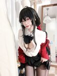 [Cosplay] 安食Ajiki - 碧蓝航线 大凤 JK