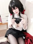 [Cosplay] 安食Ajiki - 碧蓝航线 大凤 JK