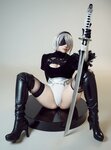 [Cosplay] 麻花麻花酱 - 尼尔：机械纪元 2B