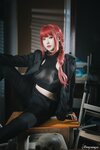 [Cosplay] Rongrongzi 小容仔咕咕咕w - Chainsaw Man Makima 链锯人 玛奇玛