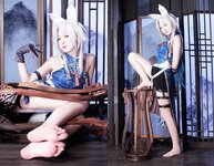 [Cosplay] Fengjiang 封疆疆 - Feiyun Beautiful Legs 飞云 美足