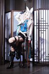 [Cosplay] Fengjiang 封疆疆 - Feiyun Beautiful Legs 飞云 美足
