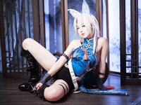 [Cosplay] Fengjiang 封疆疆 - Feiyun Beautiful Legs 飞云 美足
