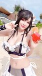 [Cosplay] Byoru - Tifa FF7r Bikini [65P15V-1.21GB]