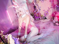 [Cosplay] 是一只熊仔吗 - Nikke爱丽丝兔女郎
