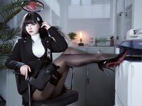 [Cosplay] 半半子 - 碧蓝档案 调月莉音