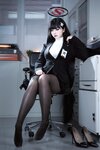 [Cosplay] 半半子 - 碧蓝档案 调月莉音