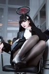 [Cosplay] 半半子 - 碧蓝档案 调月莉音