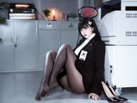 [Cosplay] 半半子 - 碧蓝档案 调月莉音