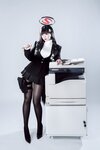 [Cosplay] 半半子 - 碧蓝档案 调月莉音