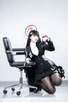 [Cosplay] 半半子 - 碧蓝档案 调月莉音