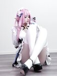[Cosplay] Youmeko 幼愛 - Honkai Impact 3 Elysia Maid Outfit 崩坏三 爱莉希雅女仆装