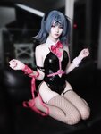 [Cosplay] 幼愛youmeko - 初音未来兔子洞兔女郎