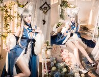 [Cosplay] Fengjiang 封疆疆 - Shinano Dress 信浓 礼服