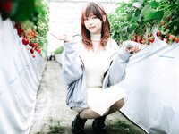 [Cosplay] Ely_eee(ElyEE子) - Strawberry Picking Date