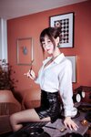 [Cosplay] 羽生三未 - 半透OL