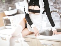 [Cosplay] 三無人型 - 高叉女仆