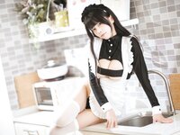[Cosplay] 三無人型 - 高叉女仆