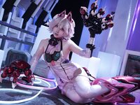 [Cosplay] Xiao Hetianjiu 小和甜酒 - Crossfireline Feili Mecha 交错战线 绯俐机甲