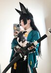 [Cosplay] 绞肉姬 - 星见雅自拍