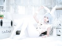 [Cosplay] 樱岛嗷一 兔女郎 碧蓝航线 光辉μ兵装 Z46