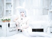 [Cosplay] 樱岛嗷一 兔女郎 碧蓝航线 光辉μ兵装 Z46