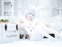 [Cosplay] 樱岛嗷一 兔女郎 碧蓝航线 光辉μ兵装 Z46