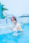 [Cosplay] Ely_eee(ElyEE子) - Poolside Relaxation