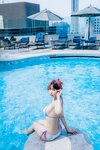 [Cosplay] Ely_eee(ElyEE子) - Poolside Relaxation