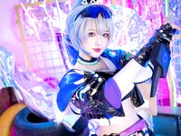 [Cosplay] Miao Miao 喵喵的喵吖 - Honkai - Star Rail Silver Wolf 星穹铁道 银狼