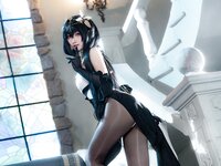 [Cosplay] Komaki Xiaojuan 大大卷卷小卷 - Azur Lane Chinhai Dress 碧蓝航线 镇海礼服