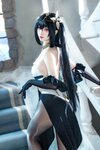 [Cosplay] Komaki Xiaojuan 大大卷卷小卷 - Azur Lane Chinhai Dress 碧蓝航线 镇海礼服