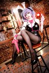 [Cosplay] 阿雪雪 - 初音兔子洞