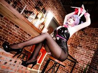 [Cosplay] 阿雪雪 - 初音兔子洞