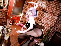 [Cosplay] 阿雪雪 - 初音兔子洞
