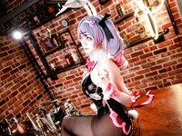 [Cosplay] 阿雪雪 - 初音兔子洞
