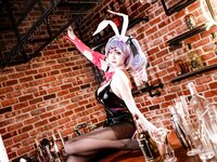 [Cosplay] 阿雪雪 - 初音兔子洞