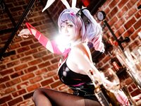 [Cosplay] 阿雪雪 - 初音兔子洞